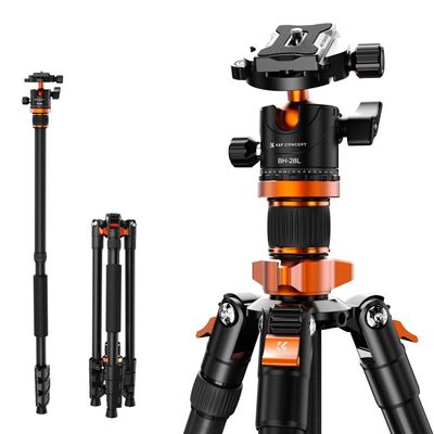 K&F Concept SA254M2 DSLR Trepied / Monopied cu Cap Tip Bila si Placuta Quick Release