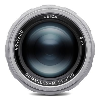 Leica Summilux-M 50mm F1.4 Obiectiv Foto Rangefinder Argintiu Anodizat
