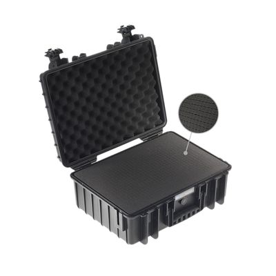 BW Outdoor Cases Geanta Rigida Tip 5000 cu Insertie de Spuma Negru
