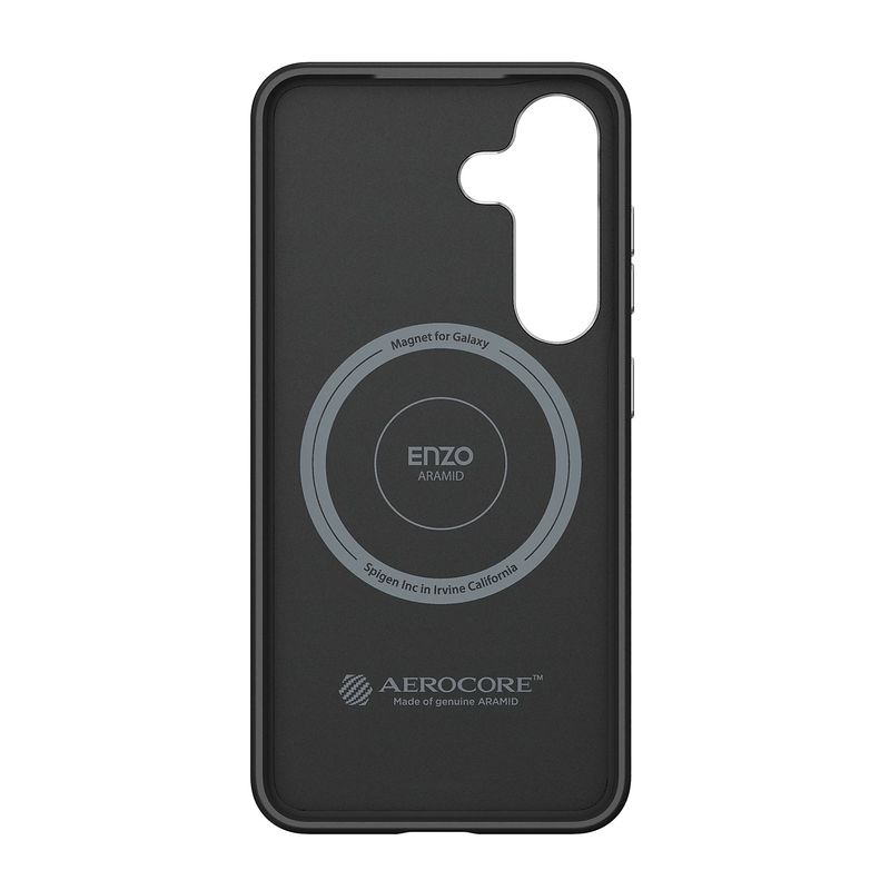 Samsung-Aramid-Case-Husa-Spate-pentru-Galaxy-S25-Plus-Black-Silver.2