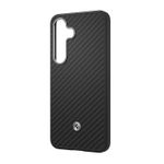 Samsung-Aramid-Case-Husa-Spate-pentru-Galaxy-S25-Plus-Black-Silver.3