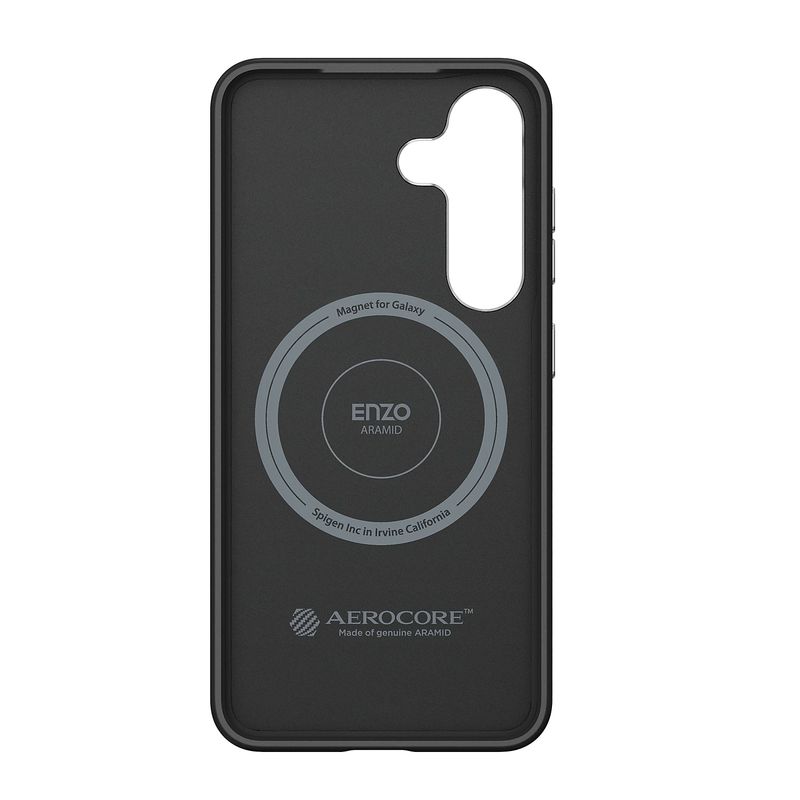 Samsung-Aramid-Case-Husa-Spate-pentru-Galaxy-S25-Black-Silver.2