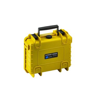 BW Type 500 Geanta Rigida cu Insertie de Spuma Galbena
