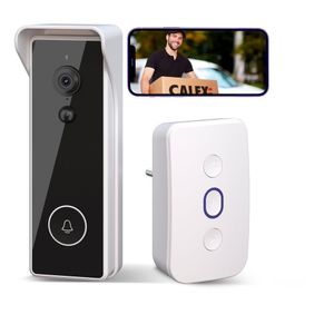 Calex Smart 2K Set Sonerie Video cu Difuzor Wireless Negru