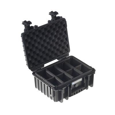 BW Type 3000 Geanta Rigida cu Separatoare Incluse Negru
