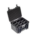 BW Type 2000 Geanta Rigida cu Separatoare Incluse Negru