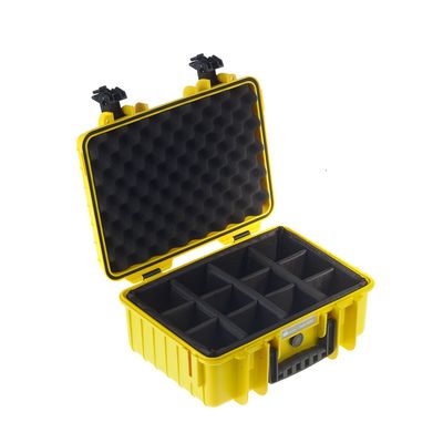 BW Type 4000 Geanta Rigida cu Separatoare Incluse Galben