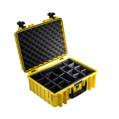 BW Type 5000 Geanta Rigida cu Separatoare Incluse Galben