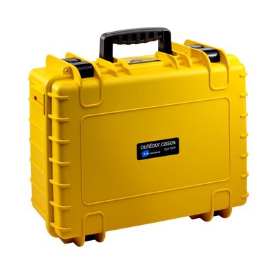 BW Type 5000 Geanta Rigida cu Insertie de Spuma Galben