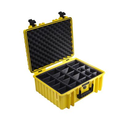 BW Type 6000 Geanta Rigida cu Separatoare Incluse Galben