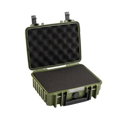 BW Type 1000 Geanta Rigida cu Insertie de Spuma Verde Bronz