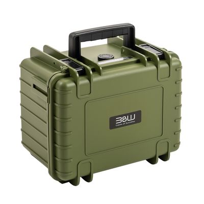 BW Type 2000 Geanta Rigida cu Insertie de Spuma Verde Bronz