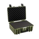 BW Type 5000 Geanta Rigida Insertie de Spuma Verde Bronz