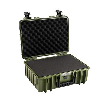 BW Type 5000 Geanta Rigida Insertie de Spuma Verde Bronz