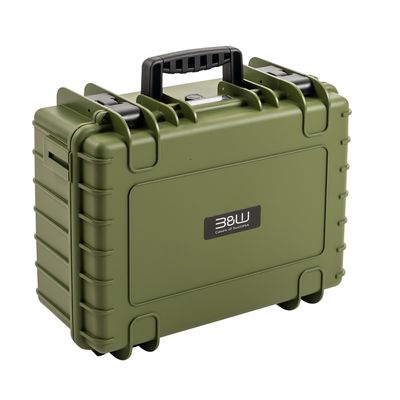 BW Type 5000 Geanta Rigida Insertie de Spuma Verde Bronz