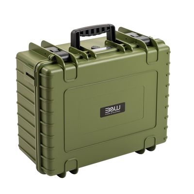 BW Type 6000 Geanta Rigida Insertie de Spuma Verde Bronz