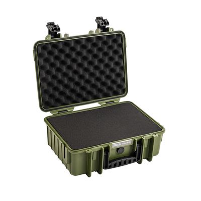 BW Type 4000 Geanta Rigida Insertie de Spuma Verde Bronz