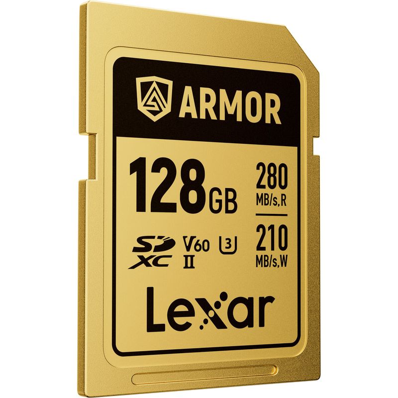 Lexar ARMOR Gold Card de Memorie SDXC UHS-II 128GB Otel Inoxidabil.2.jpg