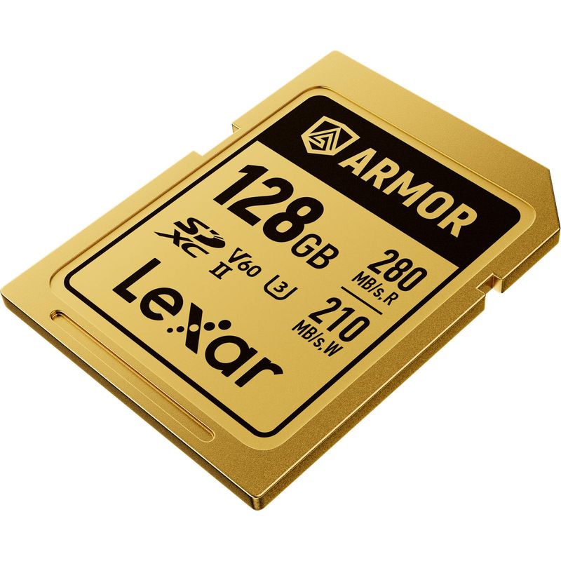 Lexar ARMOR Gold Card de Memorie SDXC UHS-II 128GB Otel Inoxidabil.4.jpg