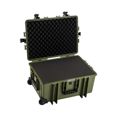 BW Type 6800 Geanta Rigida cu Insertie de Spuma Verde Bronz
