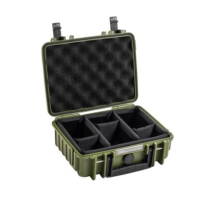 BW Type 1000 Geanta Rigida cu Separatoare Inclus Verde Bronz