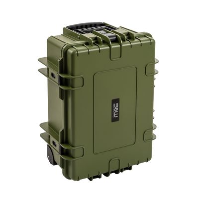 BW Type 6700 Geanta Rigida cu Insertie de Spuma Verde Bronz