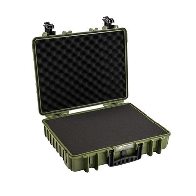 BW Type 6040 Geanta Rigida cu Insertie de Spuma Verde Bronz