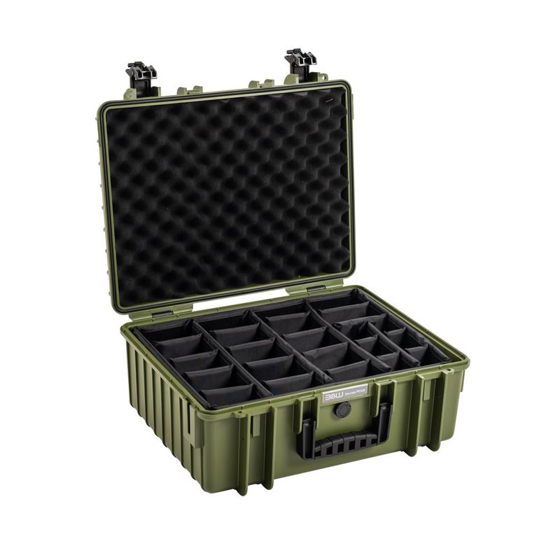BW Type 6000 Geanta Rigida cu Separatoare Inclus Verde Bronz.1.jpg