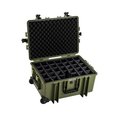 BW Type 6800 Geanta Rigida cu Separatoare Inclus Verde Bronz