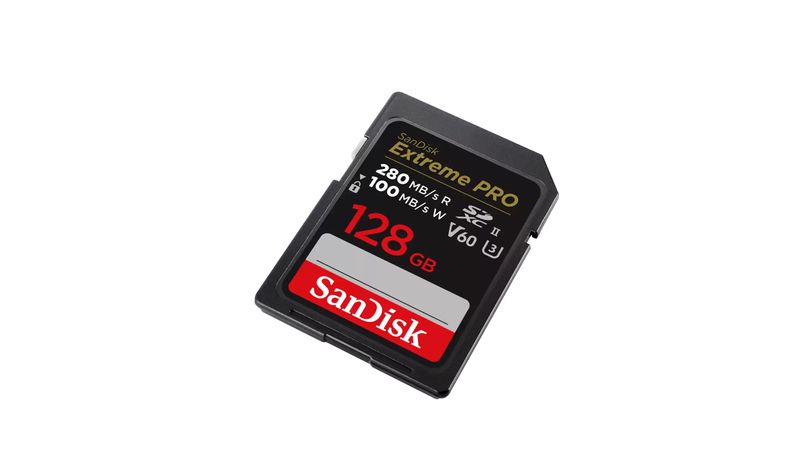 Sandisk Extreme PRO Card de Memorie SDXC 128GB UHS-II U3 V60-F64