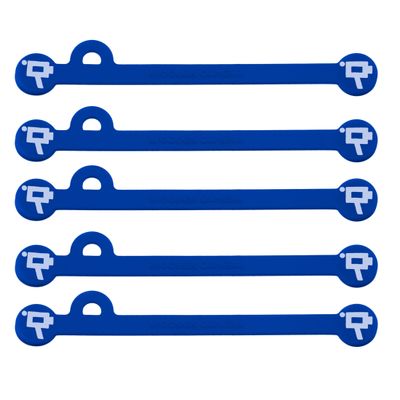 Wooden Camera Cine Mag Ties Set 5 Legaturi 105mm Albastru