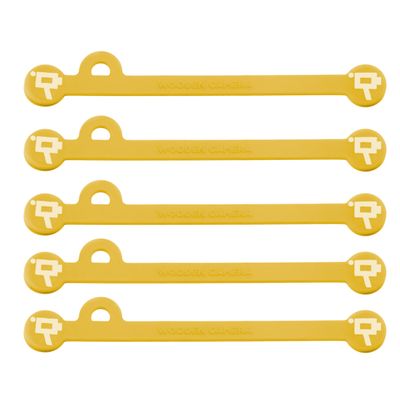Wooden Camera Cine Mag Ties Set 5 Legaturi 105mm Galben