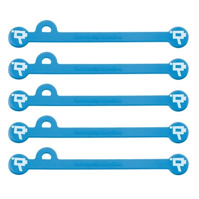 Wooden Camera Cine Mag Ties Set 5 Legaturi 105mm Albastru Neon