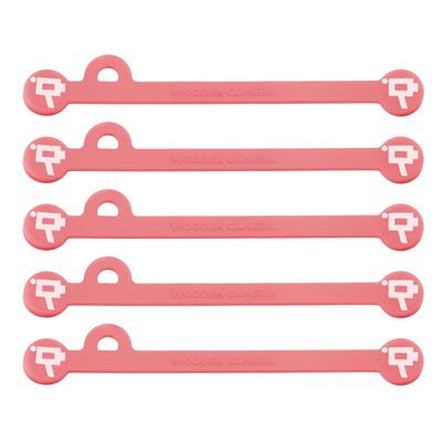 Wooden Camera Cine Mag Ties Set 5 Legaturi 105mm Portocaliu/Roz Neon