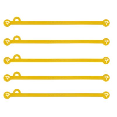 Wooden Camera Cine Mag Ties Set 5 Legaturi 175mm Galben