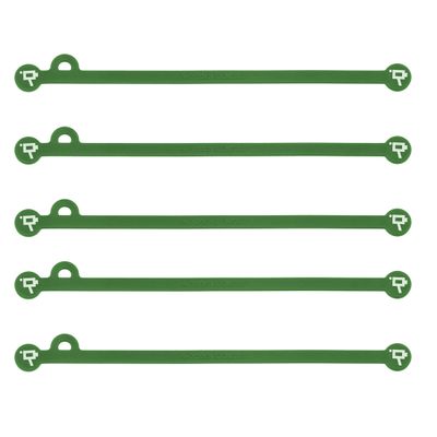 Wooden Camera Cine Mag Ties Set 5 Legaturi 175mm Verde