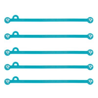 Wooden Camera Cine Mag Ties Set 5 Legaturi 175mm Turcoaz