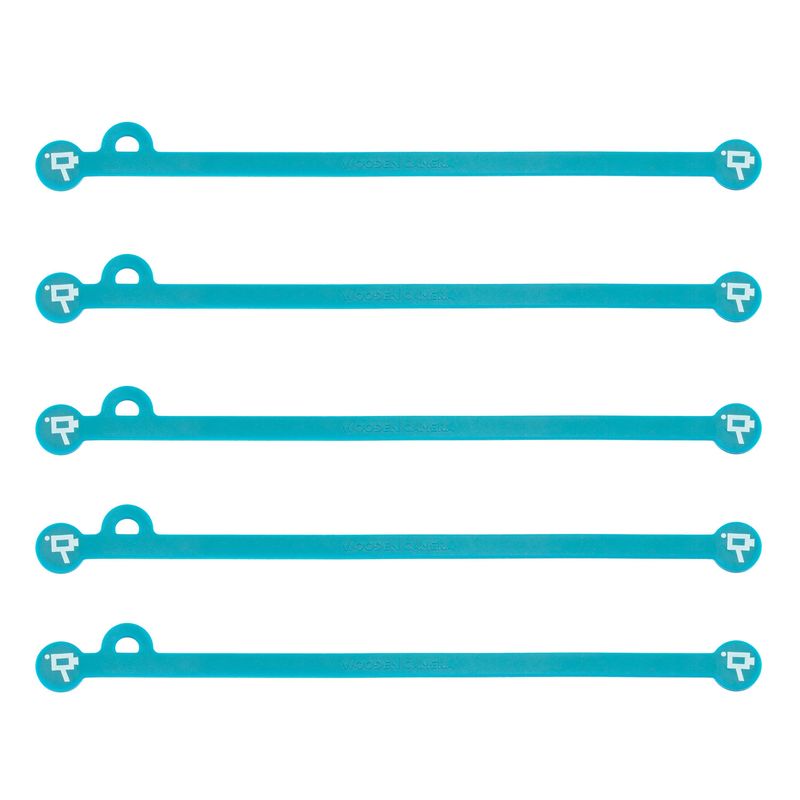 Wooden Camera Cine Mag Ties Set 5 Legaturi 175mm Turcoaz.1.jpg