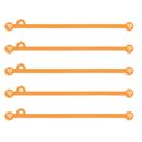 Wooden Camera Cine Mag Ties Set 5 Legaturi 175mm Potocaliu Neon