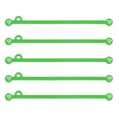 Wooden Camera Cine Mag Ties Set 5 Legaturi 175mm Verde Neon