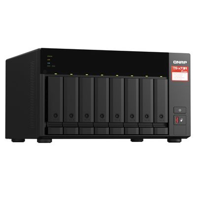 Qnap TS-873A-8G Network Attached Storage procesor AMD Ryzen V1500B Quad-core 2.2GHz 8-Bay 8GB DDR4