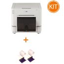 Bundle DNP DS-RX1HS - Imprimanta Dye-sub + Set Hartie + Tonner (2 role x 400)