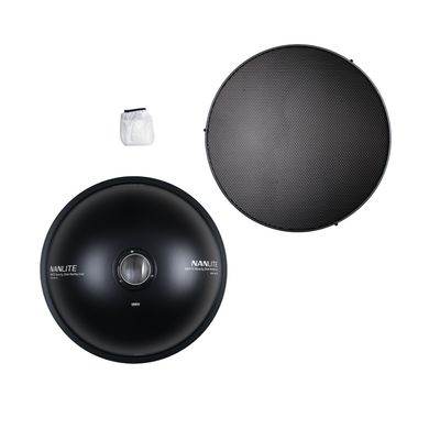 Nanlite Reflector Beauty Dish cu Grid 40cm