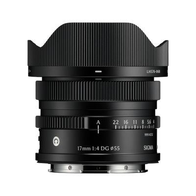 Sigma 41B969 17mm F4 DG i-Series Contemporary Obiectiv Foto Mirrorless Montura L Negru