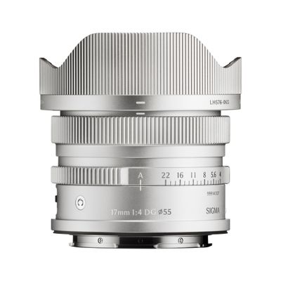 Sigma 41S969 17mm F4 DG i-Series Contemporary Obiectiv Foto Mirrorless Montura L Argintiu