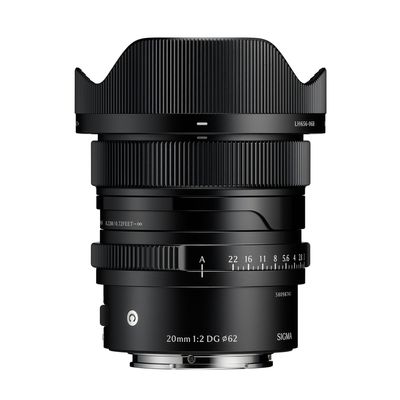 Sigma 20mm F2 DG i-Series Contemporary Obiectiv Foto Mirrorless Negru Montura E