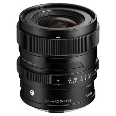 Sigma 20mm F2 DG i-Series Contemporary Obiectiv Foto Mirrorless Negru Montura E