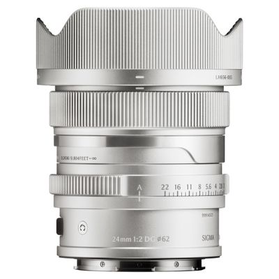 Sigma 24mm F2 DG i-Series Contemporary Obiectiv Foto Mirrorless Montura L Argintiu