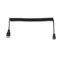 Wooden Camera Cablu Spiralat HDMI la Mini HDMI 50.8 cm