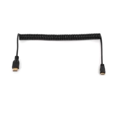Wooden Camera Cablu Spiralat HDMI la Mini HDMI 50.8 cm